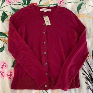NWT Loft Signature Cardigan